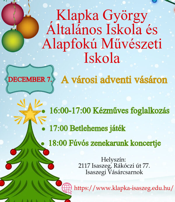 Városi adventi vásár